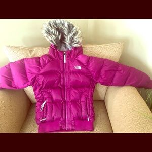 Girls North Face jacket